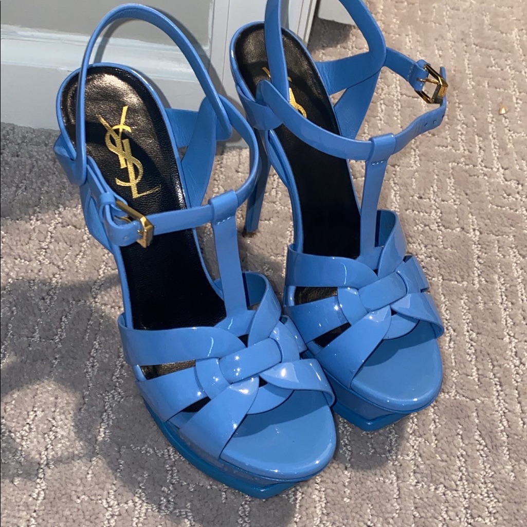 Authentic Ysl Sandals Great Condition